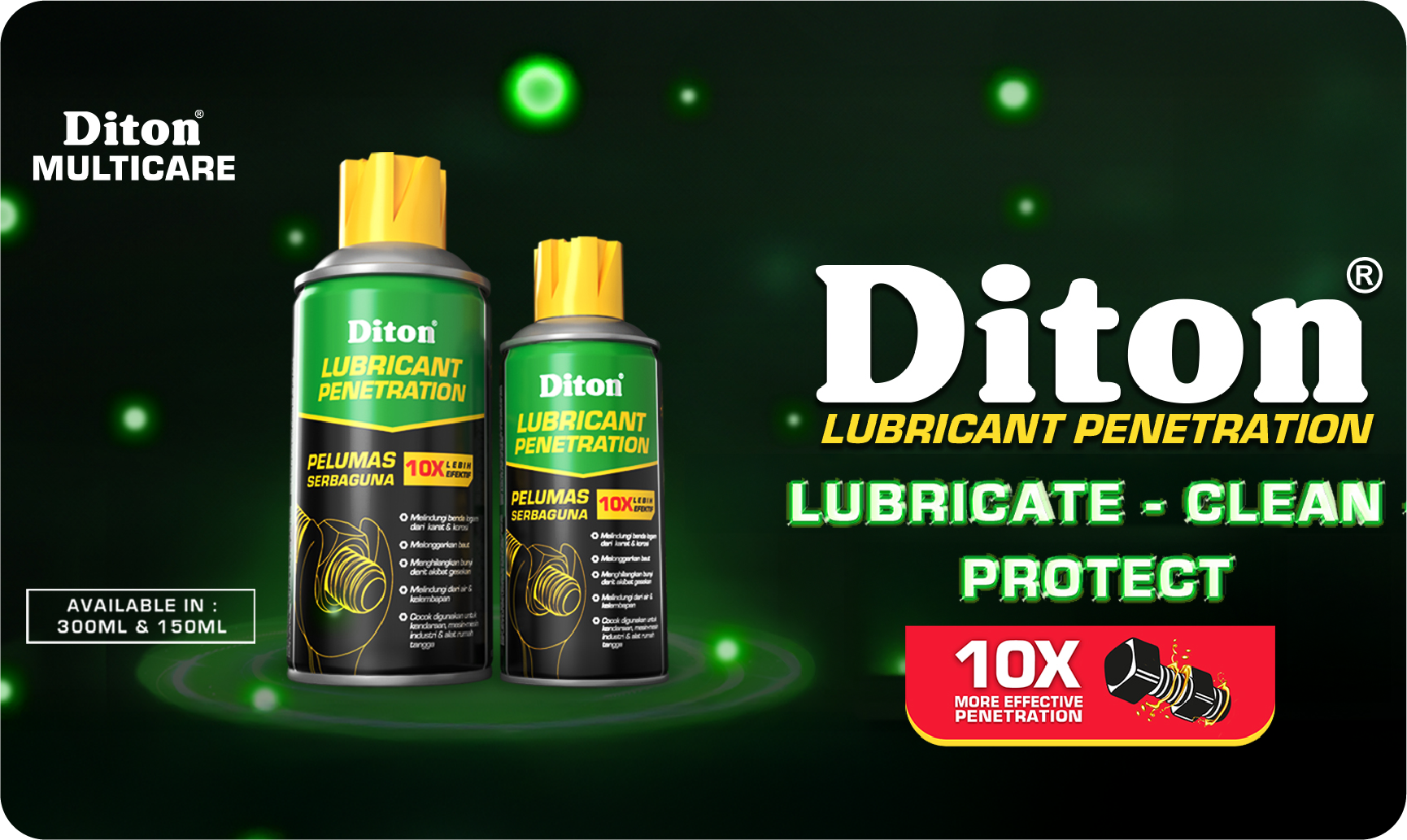 Diton Multicare – Lubricant Penetration